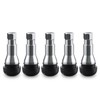 CKAuto TR413AC Chrome Rubber Snap-in Tire Valve Stems (5 Pack)