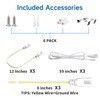 SHINESTAR 4FT LED Shop Lights, 40W 5000LM 5000K LED Shop
