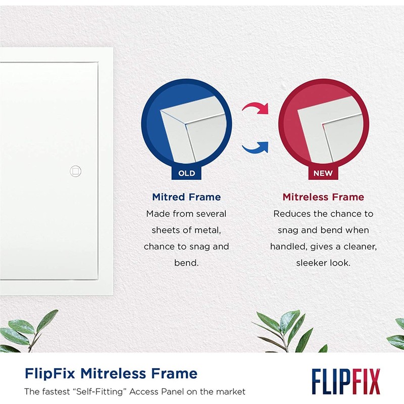 FlipFix Metal Access Panel - Picture Frame - Non Fire