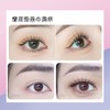 justcoco Natural False Eyelashes, Transparent Axis, False Eyelashes, Upper Eyelashes,