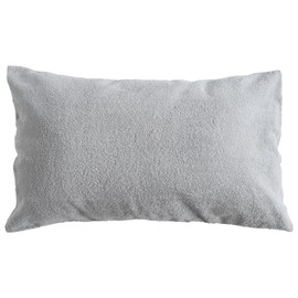 Hiorie Pillowcase, Made in Japan, Terry Fabric, Soft Pile, Pillow Case, Size M, 100% Cotton, Light Gray