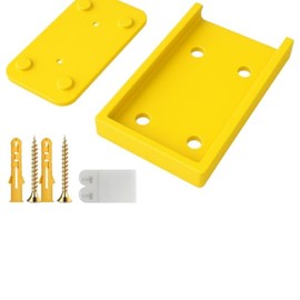 Wall-Mount Graded Slab Holder – Fits PSA & Ace Grading | 3D Printed Display Stand | Multi-Color Options | Handmade in London (yellow)