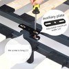 4 PCS Adjustable Height Center Support Leg for Bed Frame,