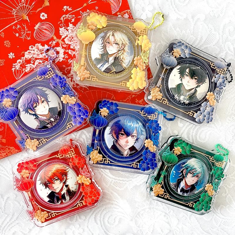 Acrylic Tin Badge Case [Chinese] Tin Badge Storage Display 57mm