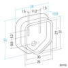 SANWA SUPPLY プラグ安全カバー TAP-PSC3N