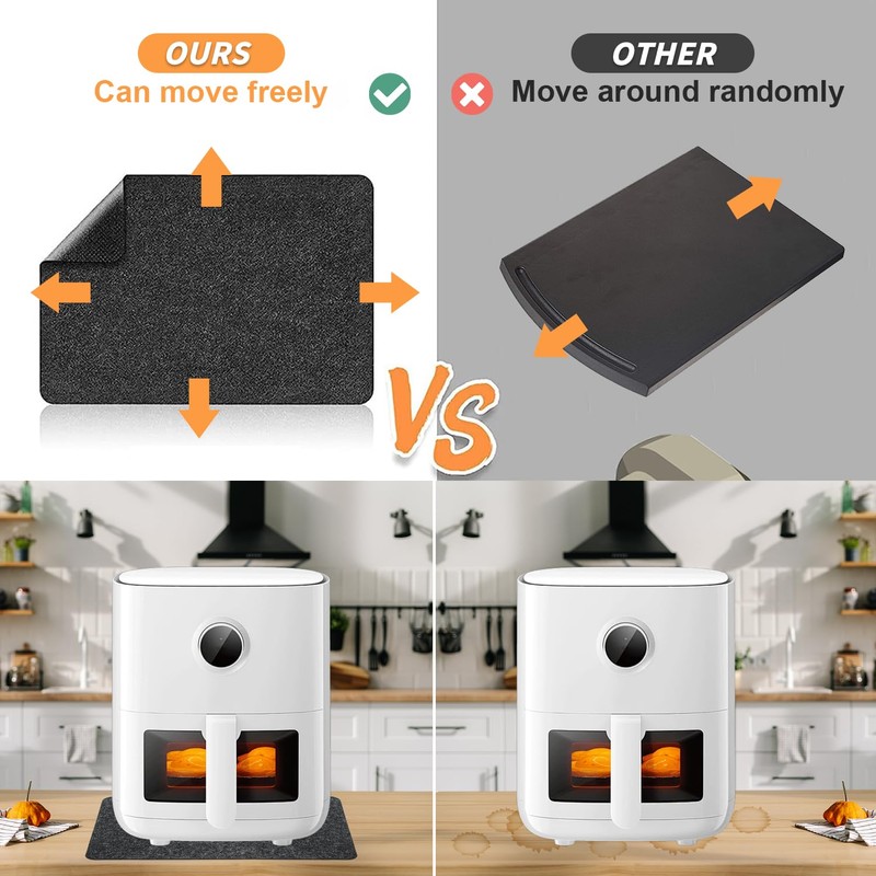 Fire Protection Mat, Heat Resistant Underlay, Baking Mat for Air,