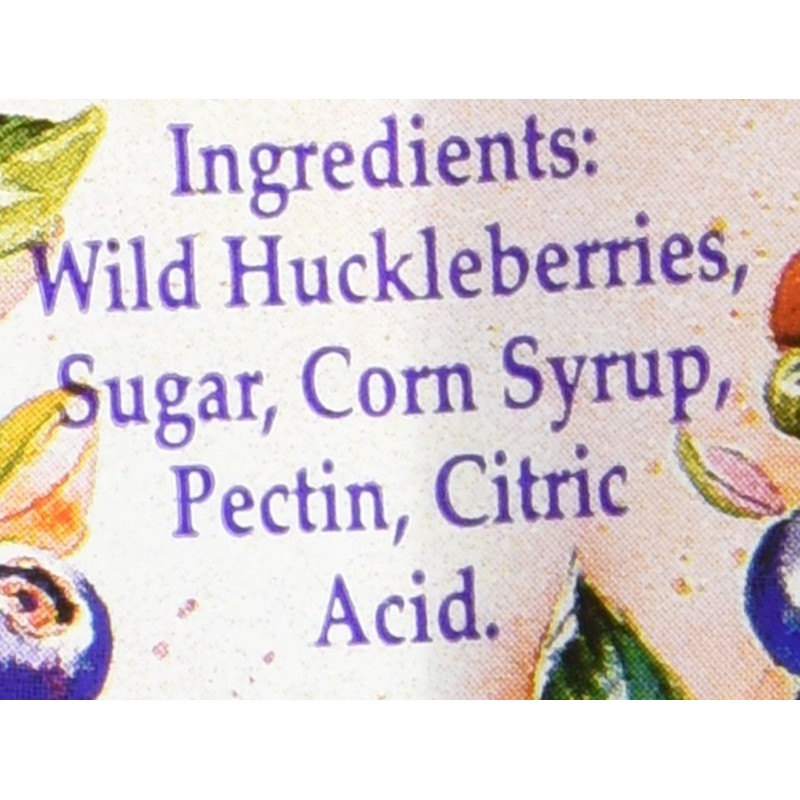 Wild Montana Huckleberry Jams and Preserves (2 Pack of Jam)