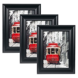 kieragrace KG Reagan Document Frame - Black, 3-Pack, 5" x 7"