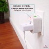Importeek 10pz Adaptador Convertidor Clavija Corriente Universal Viaje