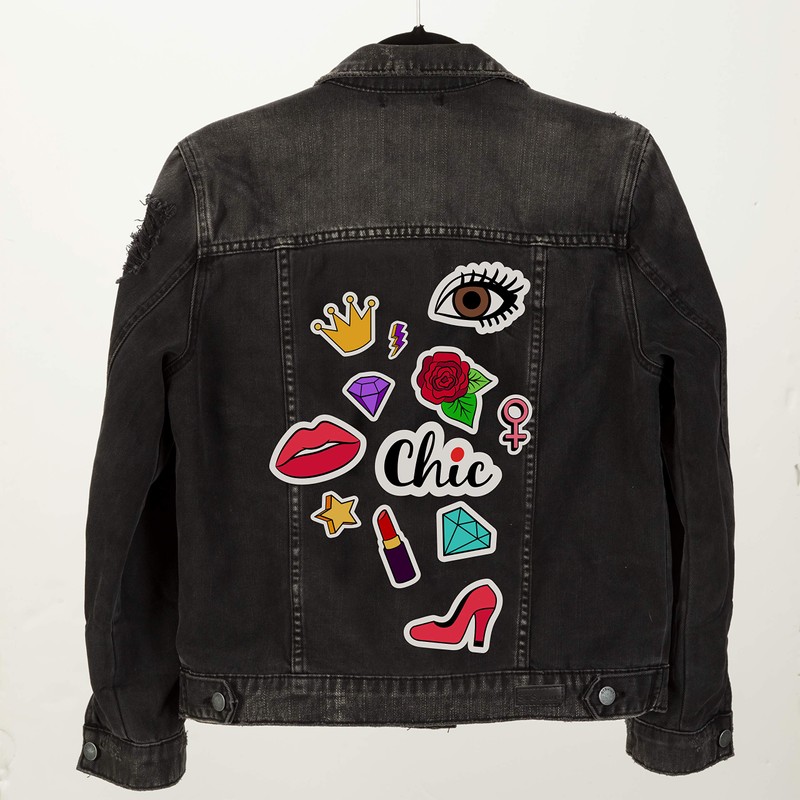 Avery Printable Fabric for Inkjet Printers, White, 5 Sheets (03384)