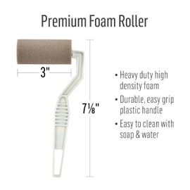 FolkArt Foam Roller Perfect for Acrylic Painting Arts and Crafts Projects, 63864, Multi