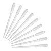 USAMILY 3ml Disposable Plastic Graduated Pasteur Transfer Pipettes 100pcs