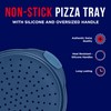 Bakken Pizza Baking Pan - Round Perforated Carbon Steel Pan