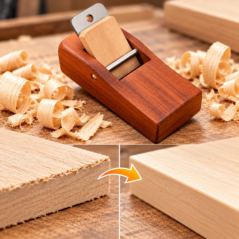 Mini Woodworking Hand Planer – Compact Wood Plane with Carbon