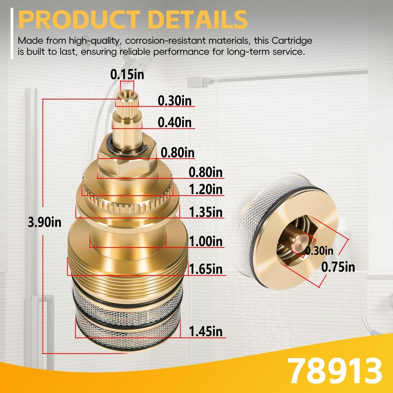 78913 Thermostatic Water Valve