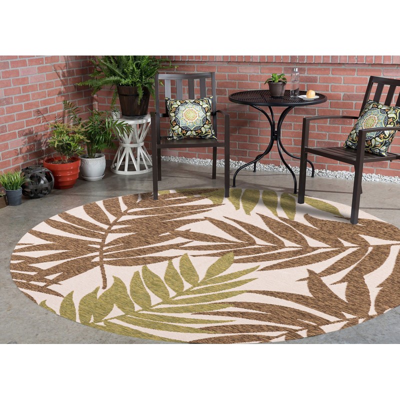 GAD Great American Distributors Beautiful Contemporary Tropical Palm Leaves Indoor