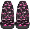 KiuLoam Pink Flamingo Animal Car Seat Covers for Women Girls,