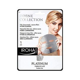 Iroha Divine Collection Hydra Glowing Face Mask with Platinum & Hyaluronic Acid