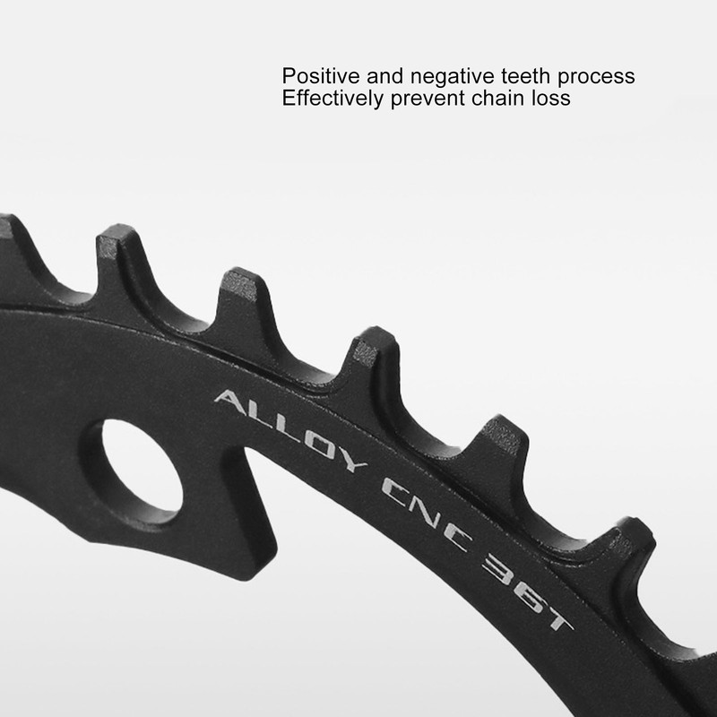 Mountain Bike Crank Arm Set Hollow One Piece Positive Negative
