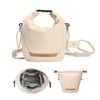 K&F Concept Camera Bag Shoulder Bag, white (off-white), Modern