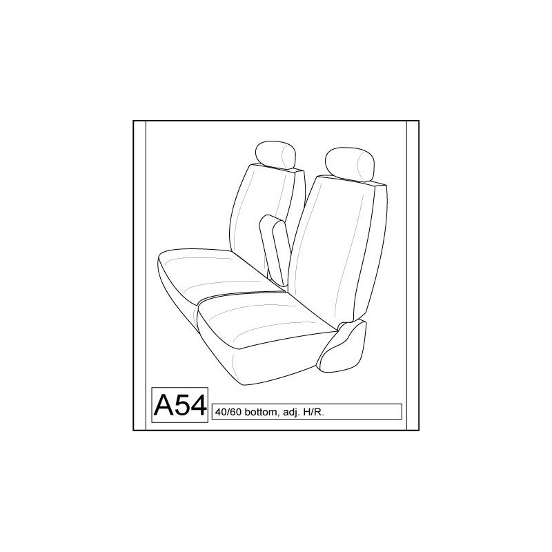 Durafit Seat Covers, Made to fit 2005-2006 Tundra 40/60 Bench