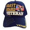 Coast Guard Vietnam Veteran Hat, Blue Baseball Cap with Eagle