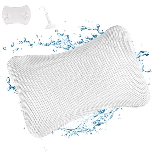 VMUTGA Bath Pillow, Ergonomic Pillow for the Bathroom, Bath Pillow