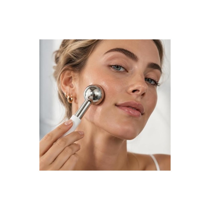 Reusable Face Ice Roller Beauty Tool, Cooling-Feel Facial Roller for