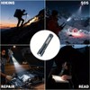 Skywolfeye 2 Pack Rechargeable Flashlights High Lumens, 5 Modes Led