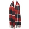 Wrapables Plaid Print Long Winter Warm Scarf and Beanie Hat