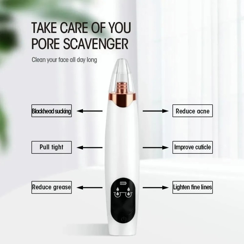 Kit De Eliminación De Acné, Ems, Fregador, Facial 3