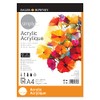 Daler-Rowney Simply Linen Texture 190 gsm A4 Acrylic Paper Pad,