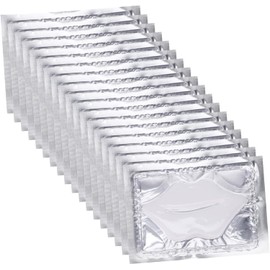 Mascarilla Labial 25 Piezas de Fibra Vegetal, Hidratante y Exfoliante Blanco, Formato Portátil para Hogar y Viaje, 25 Unidades, Cuidado Cosmético para Novia o Madre