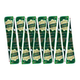 Shahi Natural Ready to Use Henna Paste Hair Color Hair Dye Cones Reddish Brown Color 12 Pack