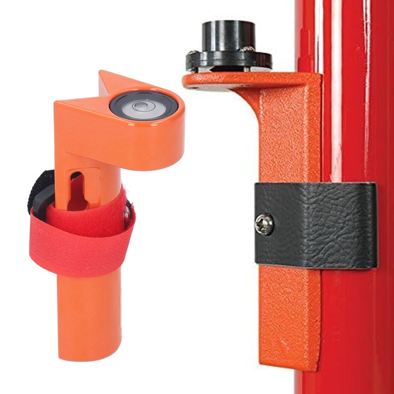 Grade Rod Level Adjustable Aluminum Right Angle Bubble Level for
