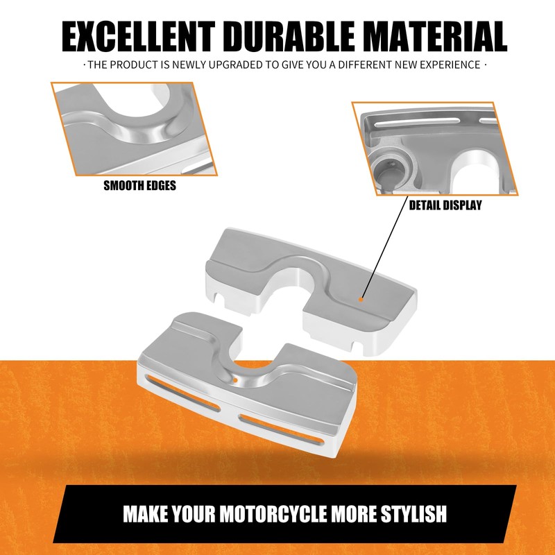 HCmotorku Motorcycle Spark Plug Head Bolt Covers Fit for Harley