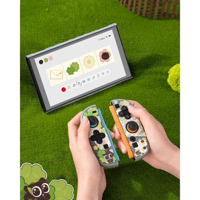 GeekShare Switch2カバー スイッチ2025 Switch2対応カバー ライセンス羅小黑 PC製 joy con 全面保護 薄型