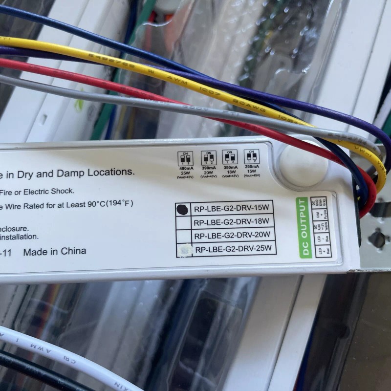 Light Efficient Design LED LED EXTERNAL DRIVER RP-LBE-G2-DRV-