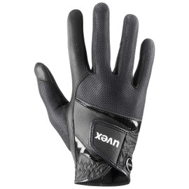 uvex Sumair - Flexible Riding Gloves for Men and Women - Durable - Optimal Ventilation - Black - 7.5