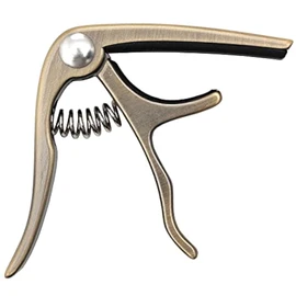Mini Ukulele Capo Soprano Concert Tenor Baritone + Leather Pick