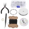 Jewelry Making Tool Kit Earring Crafts DIY Lobster Clasp Wax