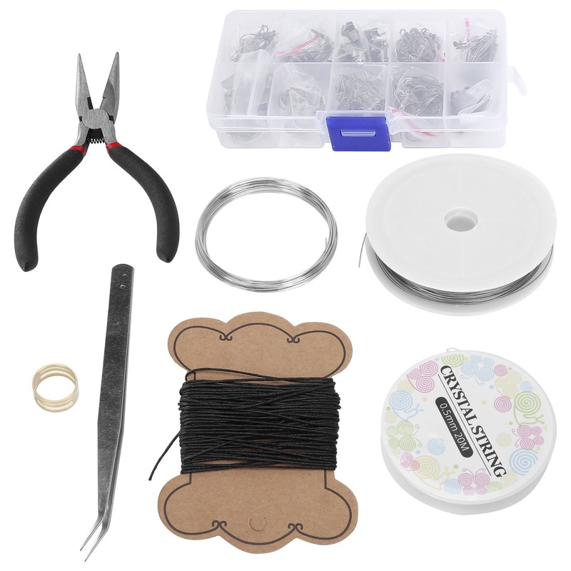 Jewelry Making Tool Kit Earring Crafts DIY Lobster Clasp Wax