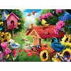 Buffalo Games - Garden Birdhouse - Rompecabezas de 1000 Piezas