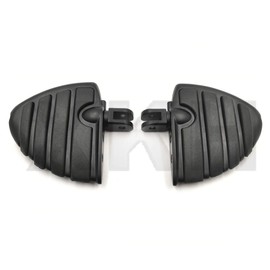 XKMT-Black Wing Mini Floorboards w/Adapters Compatible With Harley 2018-later FXBB FXBR FXBRS FXLR [B07P4CQ96W]