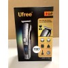 Ufree Silver Black LED Display Professional Hair Clipper Set