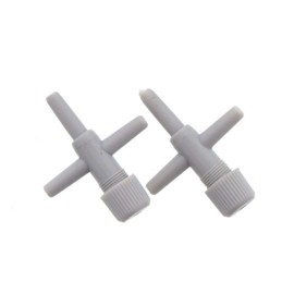 Aquarium Air Line T Control Valve 2 Pieces per Pack Fish Tank 10413 Aqua One