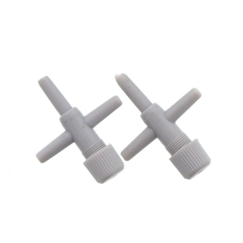 Aquarium Air Line T Control Valve 2 Pieces per Pack