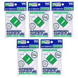 Yanoman Card Protector, Inner Guard Jr. (Compatible Card Size: 3.4 x 2.3 inches (86 x 59 mm), Set of 5, Mini Size