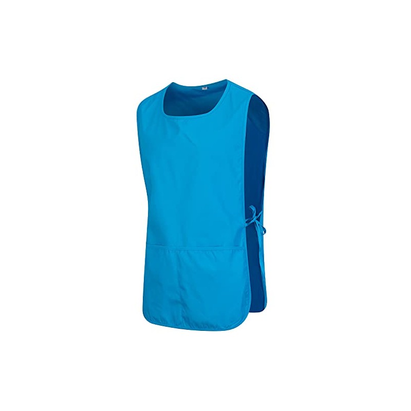 MISEMIYA KX-3301 Unisex Apron Cleaning Sanitary, Light blue 68