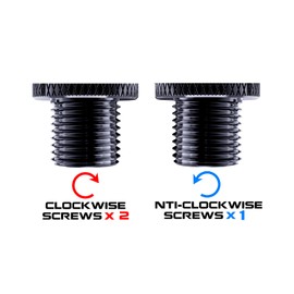 ZEXDDI 3PCS CNC M10x1.25 Motorcycle Mirror Hole Plugs Stock Mirrors Hole Screw Compatible With DRZ400 DUK 125 200 250 390 1290 790 890 1390 super duk Z900 Z500 Z650 GROM 125 (Orange)